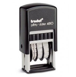 Мини датер "Месяц буквами" 4810