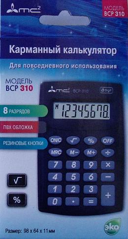 Калькулятор карм. MC2 BCP-310 87*65*11 мм