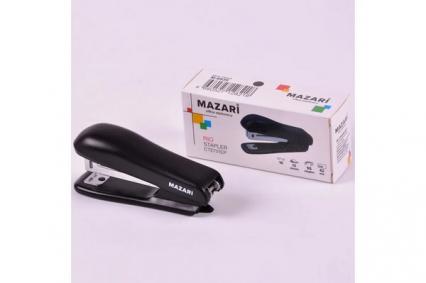 Степлер №10 до 10 л. Mazari "Рио" черн.