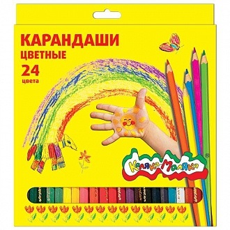 Карандаши 24 цв. Каляка-Маляка