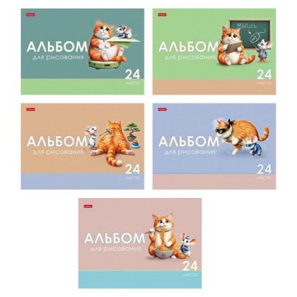 Альбом для рис. А4 24 л. Х "Кот и мышь"
