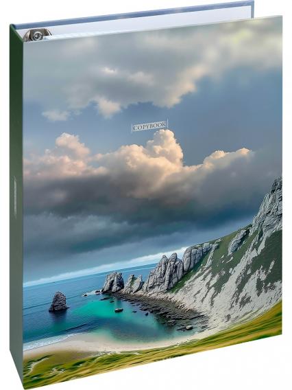 Тетрадь А5 80 л. кл. на кольцах ПП "Красивая природа"