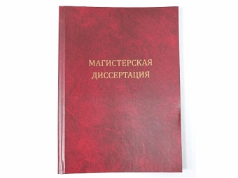 Папка "Магистерская диссертация" без бумаги 
