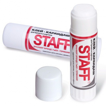 Клей-карандаш 36 г Staff