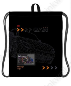 Мешок для обуви 1 отд. 41*49 см Х "Mad car" петля для подвеса Мешок для обуви 1 отд. 41*49 см Х "Mad car" петля для подвеса