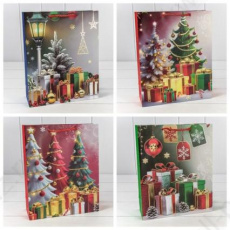 Пакет подар. НГ 26*32 см OMG "Новый год" микс Пакет подар. НГ 26*32 см OMG "Новый год" микс