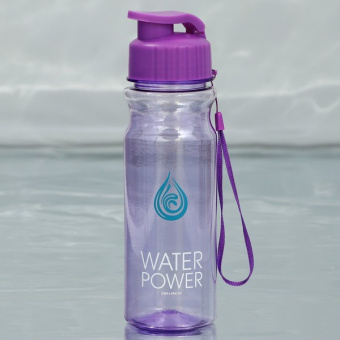 Бутылка пласт. 600 мл "Water power"
